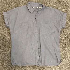 Orvis Women’s Casual Gray Button Down Shirt